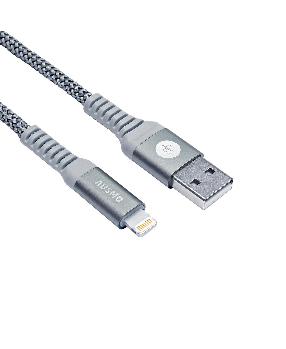 Câble USB Nylon Charge Rapide pour iPhone 14, 14 Plus, 14 Pro Max